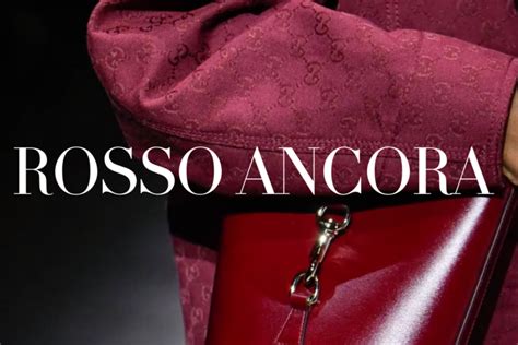 furia rossa gucci|Gucci Rosso Ancora .